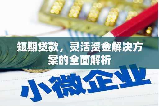 息烽短期贷款，灵活资金解决方案的全面解析